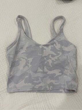 Lululemon gray camo align tank